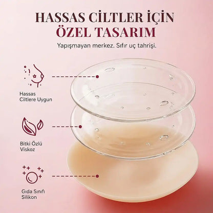 Vakumlu Göğüs Ucu Pedi