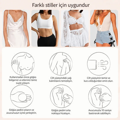 Vakumlu Göğüs Ucu Pedi